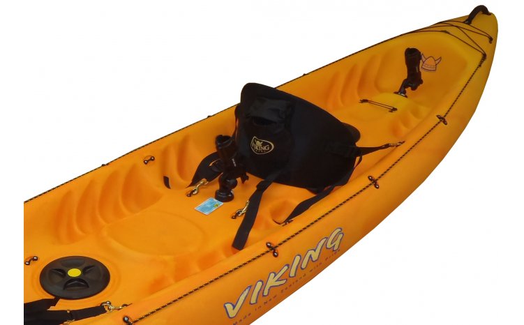 Viking Kayak 2 Plus 1 with optional removable Rail Blaza rod holders 